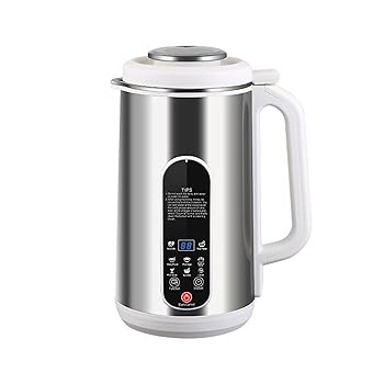 【中古】【未使用】SARATASU豆乳メーカー ミキサー ブレンダー 冷たい飲み物1500ml 温かい飲み物1200ml 全自動 濾過不要 8モード選択可能 離乳食 お湯 お粥 豆乳 ジ