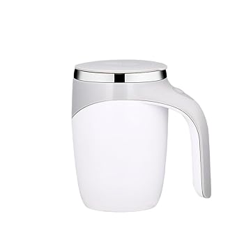 【中古】【未使用】自動ミキサーカップ 自動かき混ぜカップ 磁気ミキサー 380ML ステンレス製 自動混合 沈降防止機能 操作が簡単 水洗える 防水 電池式 コーヒーカ