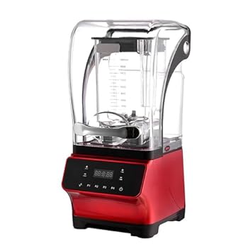 【中古】Snowtaros ミキサー 1.8L大容量 ブレンダー 遮音カバー付き 低騒音 一台多役 ジューサー スムージー 氷 野菜 果物 粉砕機 フードプロセッサー 多|AJIMURA-SHOP