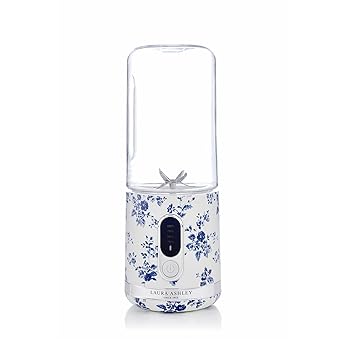 【中古】【未使用】Laura Ashley ポータブルブレンダー スムージー用 VQ - コンパクトでパワフルで使いやすいUSB充電式ミニブレンダー シェイクやスムージー用 450m