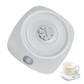 【中古】【未使用】Mwqpgyh 自動コーヒースターラー、ドリンク用電動ミキサー | 自動電動コーヒースターラー - ホワイトスマートドリンクミキサー、家庭、旅行、キ 5,751円