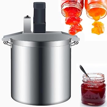 【中古】30L 大容量電気ポットスターラー、業務用自動フライパン、撹拌速度調整可能、純銅モーター、ジャムソース充填用