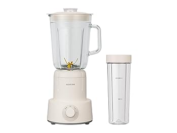 【中古】コイズミ ミキサー 1000ml タンブラー付き ガラスジャー ホワイト KMX-1001/W
