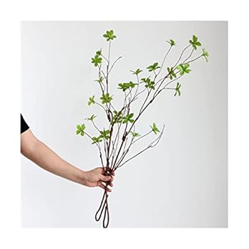 【中古】【未使用】造花装飾 ガラス花瓶の人工植物 フェイクフラワーブーケ フェイクプラント盆栽 人工植物アレンジメント 花瓶付き ホームデスクトップ装飾 フェイ