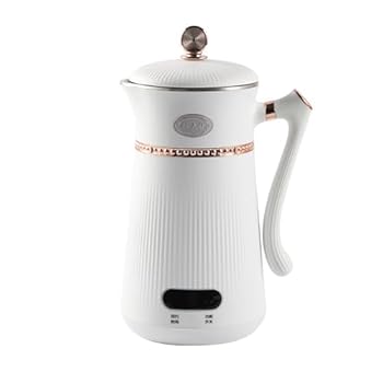 【中古】【未使用】Snowtaros 豆乳メーカー ミキサー ブレンダー 1000ML 12時間予約 全自動 濾過不要 6種類の主な機能 お粥 お湯 豆乳 ライスミルク 離乳食 ジュー