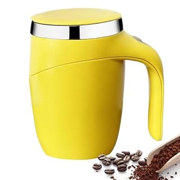 【中古】【未使用】Portable Coffee Mixer, Stainless Steel Mug, Double Wall Insulation, Thermal Coffee Mug, Automatic Whisk Mug, Battery Operated Mixer, St