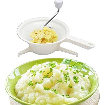 【中古】【未使用】食品ミキサー便利で実用的な多機能手動フードグラインダーミキサーサラダ野菜果物ブレンダー, 美白素材, 取り替え可能なディスク付き, 野菜ミキ 5,460円