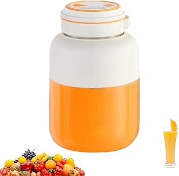 【中古】持ち運びやすいコードレスジューサー USB充電式 800ml 大容量 洗浄が容易 操作簡単 一台多役果物/キッチン/アウトドア/旅行/出張/オフィス 適用