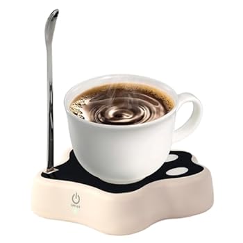 【中古】【未使用】磁気撹拌コーヒーカップベース - 自動撹拌カップベース |コーヒーカップベース、充電式トラベルカップブレンダー、コーヒー用自動混合スターラー