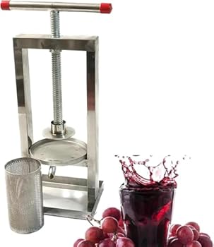 【中古】【未使用】フルーツプレス、果実酒圧搾機、 フルーツプレスフルーツプレス手動ジュース製造ツールサイダーグレープベリーワインクラッシャー(2l)｜AJIMURA-SHOP