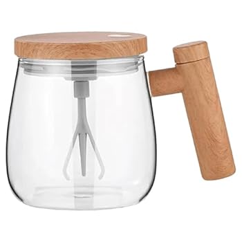 【中古】【未使用】Electric Stirring Cup, 400ml High-Speed -Stirring Mug, Automatic Hot Chocolate & Coffee Mixer, Travel Electric Stirrer Cup For Men, Wom