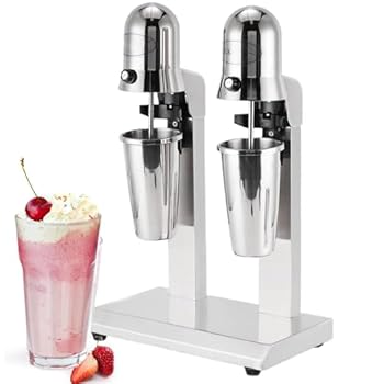【中古】【未使用】バブル ティーのコーヒー ミルクのカクテルのための 4 個のコップ、速度 13000/16000rpm 調節可能、201 の汚れの鋼鉄材料および低雑音の電気ミル|AJIMURA-SHOP