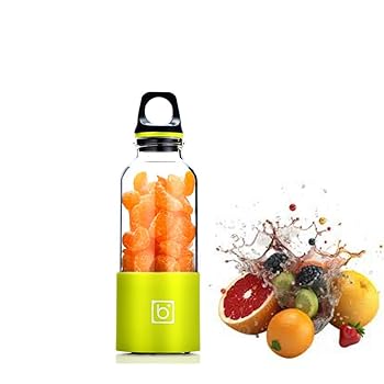 【中古】Fabig 持っていく型 USB 申し受ける式飲んだくれミキサー！500ml 大電気容量。氷砕ける。取り締まり分かりやすい。洗い分かりやすい。多役立つこと。アウトドア旅する・出張・事務室用I12