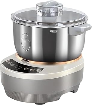 【中古】【未使用】Nihigパンこね機 家庭用 ステンレス生地メーカー 発酵機能付き プルーファー 110V 容量5L/7L ノンスティックコーティング 計量カップ＆スプーン