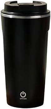 【中古】BtcFu自動ミキサーカップ 400ML 自動撹拌 ステンレス マグカップ コーヒーカップ 自動磁気撹拌カップ ミキシングカップ お湯入れ自動撹拌 自己攪