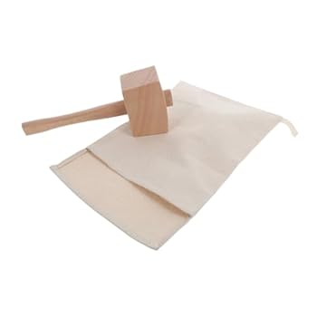 【中古】Healeved 2個 砕いた 氷 ハンマー 氷 保管 冷凍庫 生鮮食品 容器 バーテンダー 用品 バッグ 冷凍庫 買い物 バッグ 氷 粉砕 バッグ 氷 粉砕機 カ画像