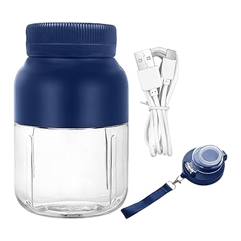 【中古】充電式ジューサーカップ - 旅行用ジューサーカップ、電動ジューサーカップ | お手入れ簡単ジューサーカップ、強力なモーターを備えた大容量パー
