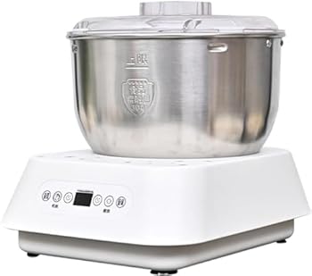 【中古】【未使用】ステンレス生地ミキサー、ミキサー、生地フック 5L ステンレススチールミキサー - ノンスティック、15分で素早くこねる、ほとんどの家庭料理に適