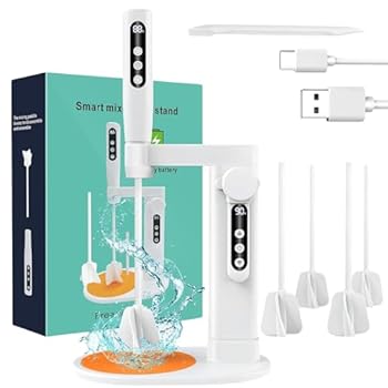 【中古】【未使用】5つの調整可能な速度を備えた高効率エポキシミキサー樹脂ジュエリー作成とバブルの最小化のためにポータブル｜AJIMURA-SHOP