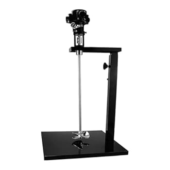 【中古】5ガロン リフティング ニューマチック ミキサー、20L ハンドヘルド エア ミキサー、馬力: 1/8HP、作動圧力: 0.6-0.8Mpa、丸型バレルまたは角型バ