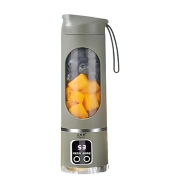 【中古】【未使用】[Cociliye]ミキサー ジューサー 充電式 氷も砕ける 18000 回転 12枚刃 離乳食用 栄養補充 野菜・果物対応 Type-C 急速充電 450ML 大容量 持ち運