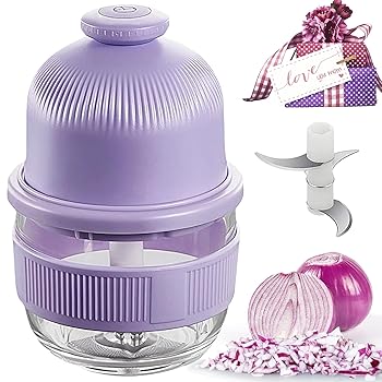 【中古】コードレス フードプロセッサー パープル 350ml
