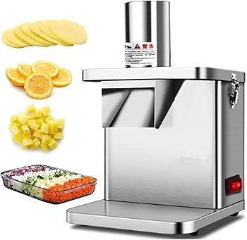 【中古】野菜ダイシングマシン、自動ダイサースライサー、電動フルーツダイサーチョッパー、業務用電動ポテトカッター、6/8/9/12/15mmダイシングモールド｜AJIMURA-SHOP