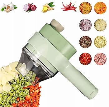 【中古】【未使用】野菜チョッパー、電気野菜カッター、ミニワイヤレス電気ガーリックマッドアーティファクトガーリッククラッシャー肉、1ハンドヘルド電気野菜カッ