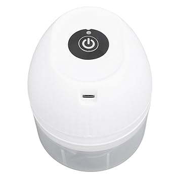 【中古】【未使用】電動ガーリックチョッパー、250mlポータブル電動ミニフードチョッパー、USB充電式コードレスミニチョッパー、生姜、唐辛子、肉、ニンニク用ポー