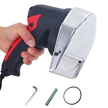 【中古】80W ハンドヘルド Shawarma 羶肉裁断師、1-8粍 電動ケバブスライサー、剃刀砥付き添い人、御役目用ドネルケバブナイフ、身寄り用食べ物屋、ローストミ