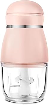 【中古】Ｅｕｉｕｘｏｙフードプロセッサー 離乳食 氷も砕ける 時短 水洗い可能 お手入れ簡単 300ml 1台5役 刻む・潰す・砕く・混ぜる・練る (ピンク)