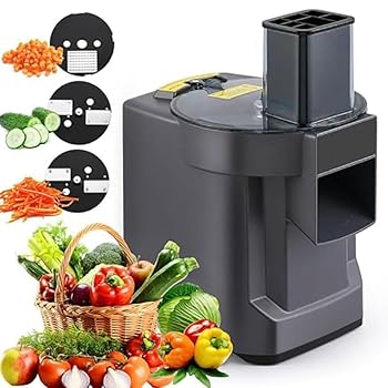 【中古】【未当て嵌める】御役目用草片チョッパーダイサー、3枚刃付き添い人100W電動草片クリーヴァ、自動小銃フードプロセッサーフルーツ切りはなす機、玉ねぎ、ジャガタラ芋、人蔘、キ