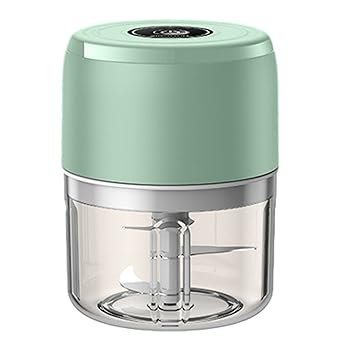 【中古】【未使用】ミニ電気野菜チョッパーガーリックマッシャークラッシャーUSB充電式生姜肉グラインダーフードプロセッサーキッチンガジェット