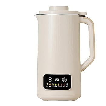 【中古】Tyoksi 豆乳製造機 豆乳製造機 豆乳製造機 お手入れ簡単 操作簡単 家庭のキッチンに最適 (ホワイト 800ml+10枚刃,美?110V)