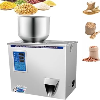 【中古】TBATM 粉体詰め直す機、細粒詰め直す機、全自動小銃粉粒分粉機（粉粒詰め直す機1-200 g）