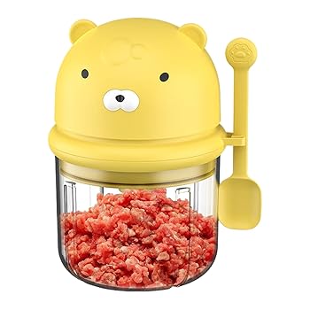 【中古】【未使用】ガーリックチョッパー ミニ - コードレスコンパクトチョッパー、堅牢なコードレス多機能チョッパー |家庭やキッチンで野菜や食べ物を切ったり、