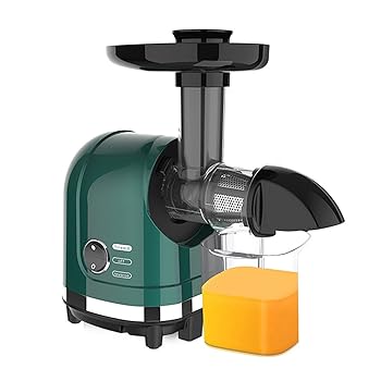 【中古】果物と野菜全体の咀嚼ジューサー、スラグジュース分離、ワンキー操作ミキサーブレンダー、クイッククリーンテクノロジーシトラスジューサー付き
