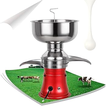 【中古】電動ミルク遠心分離機、プロのクリームスキミングマシン、食品グレードの素材、安全で健康的、羊のミルク、ヤギのミルク、またはその他の乳製品