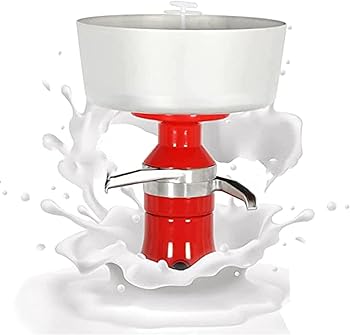 【中古】電気ミルククリーム遠心分離機、羊、ヤギのミルク、またはその他の乳製品用のクリームとスキムミルクを分離し、12Lミルクボウル、80L / H / 220V