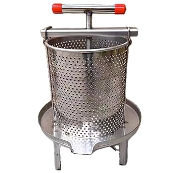【中古】Bonvoisin 蜂みつ 蜂みつ分け隔てる器 締めつける機 養蜂物の具 10L大収容能力 蜂みつの絞り器 蜂みつ締めつける機 蜂みつ抽き出し器 絞り器 乾上がる機 家電-その他