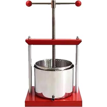 【中古】Bonvoisin 果汁しぼり器 ハンドプレス器 2L大容量 ハンドプレスジューサー 手動ジューサー 果汁生搾り器 フルーツしぼり 絞り器 果物ハンドジュ