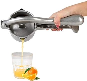 【中古】果汁しぼり器 絞り器 ハンドブレンダー スロー ハンド ジューサー ステンレス 果汁 絞り 器 小さい レモン果汁 ライムジュース 業務用 ミキサー｜AJIMURA-SHOP 7,743円