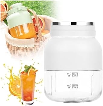 【中古】身寄り用携帯型電動飲んだくれ、多目的大収容能力清涼飲料水壜、携帯型大収容能力飲んだくれ、麦わら付き添い人電動飲んだくれ 家電-その他