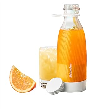 【中古】【未使用】Waterlilyflowerジューサー果物野菜子供ミキサー500ML22000回転USB充電可能旅行ビジネスオフィス日本語の説明書を持っています