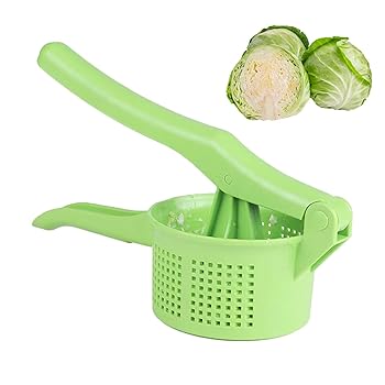 【中古】【未使用】スクイーザー - 野菜詰め物乾燥機ストレーナー |手動家庭 用野菜絞り器、野菜脱水器、調理ガジェット、キッチンアクセサリ ー、野菜液を素早く絞