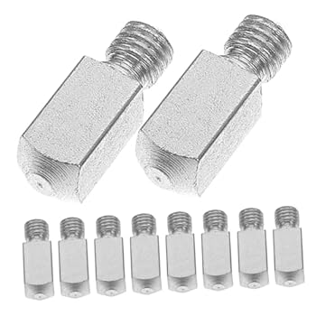 【中古】POPETPOP 10個 ジューサーの付属品 ブレンダー部品 ブレンダー交換部品 Silver ステンレス鋼