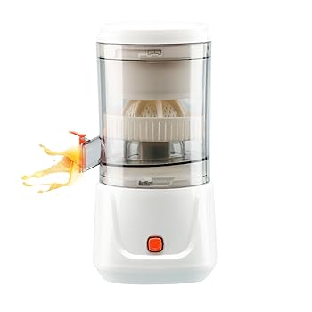 【中古】【未使用】ジューサー スロージューサー 搾りカス分離 低速 ジューサー 13cm広い投入口 1L特大容量 98%ジュース 水洗い可 お手入れ簡単 酸化しにくい コン