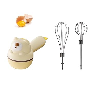 【中古】コードレスハンド泡立て器ハンドヘルド電動泡立て器 3段階速度 セルフコントロール ベーキングに最適