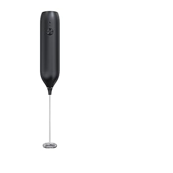 【中古】KOLLVNZX 革新的な充電式スタンドミルクミキサー、新しいタイプのエッグミキサー、ステンレススチールコーヒークリーム電動ミルク泡立て器、エッ