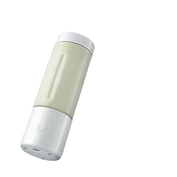【中古】Auybuig ポータブルジューサー ミニブレンダー USB充電式 哺乳瓶グレード素材 400ml大容量 50W高出力 ワンタッチ操作 自動洗浄機能 アウトドア/｜AJIMURA-SHOP